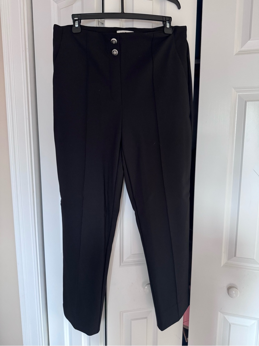 Rachel Zoe Black Tailored High-Rise Trousers